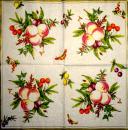 064 Lemons,  Oranges - 3 ply (pink)